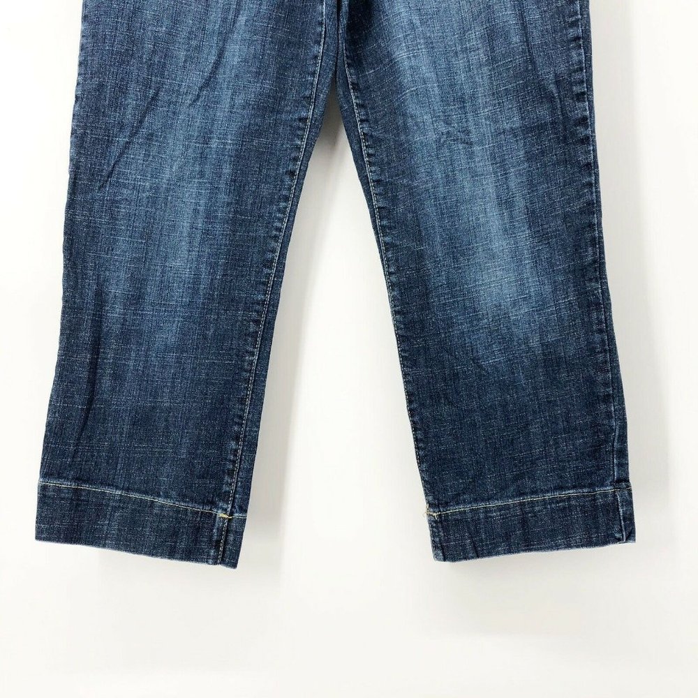 Tommy Hilfiger 10 Distressed Hope Crop Capri Jeans - Picture 3 of 7